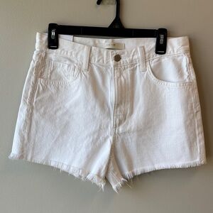 Joe's Jeans White Jean Shorts 27
